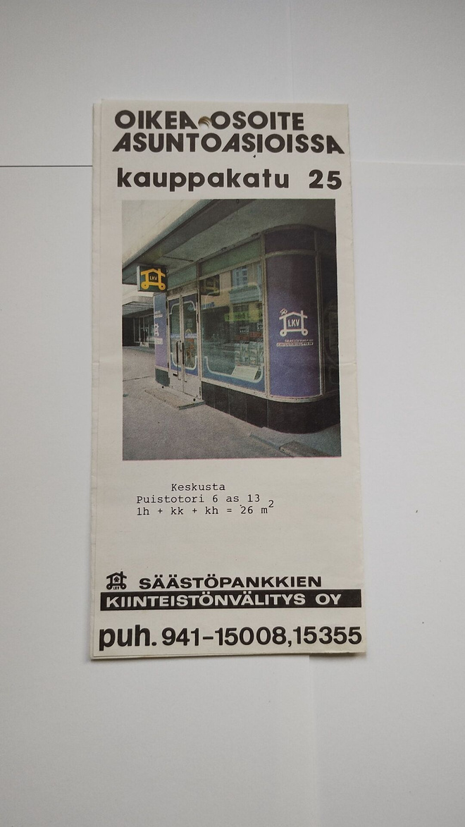 ASUNTOMYYNTI Jyväskylä Säästöpankkien kiinteistönvälitys Oy