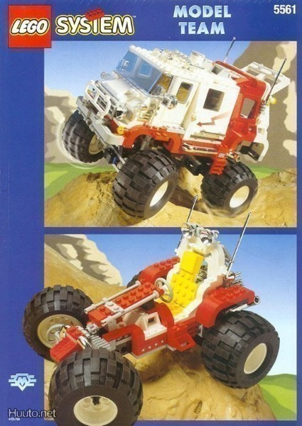 LEGO # MODEL TEAM # 5561 : Big Foot 4 x 4 ( 1997 )