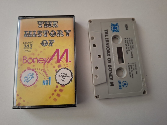 BONEY M - THE HISTORY OF c-kasetti