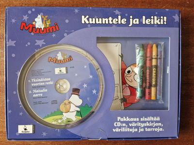 Muumi Kuuntele Ja Leiki. Kirjalito