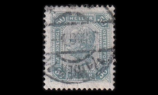 Itävalta 130A o Franz Joseph 50 H (13:12½) (1905)