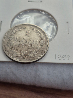 2 markkaa 1872, Suomi