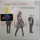 HONEY B & T-BONES - ALIVE IN HELSINKI - UUSI 1.PAINOS 2LP - pikkukuva 1