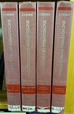Raymond J. Corsini: Encyclopedia of Psychology 1-4