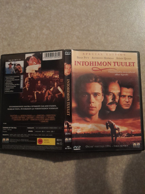 Intohimon tuulet dvd,anthony hopkins,brad pitt