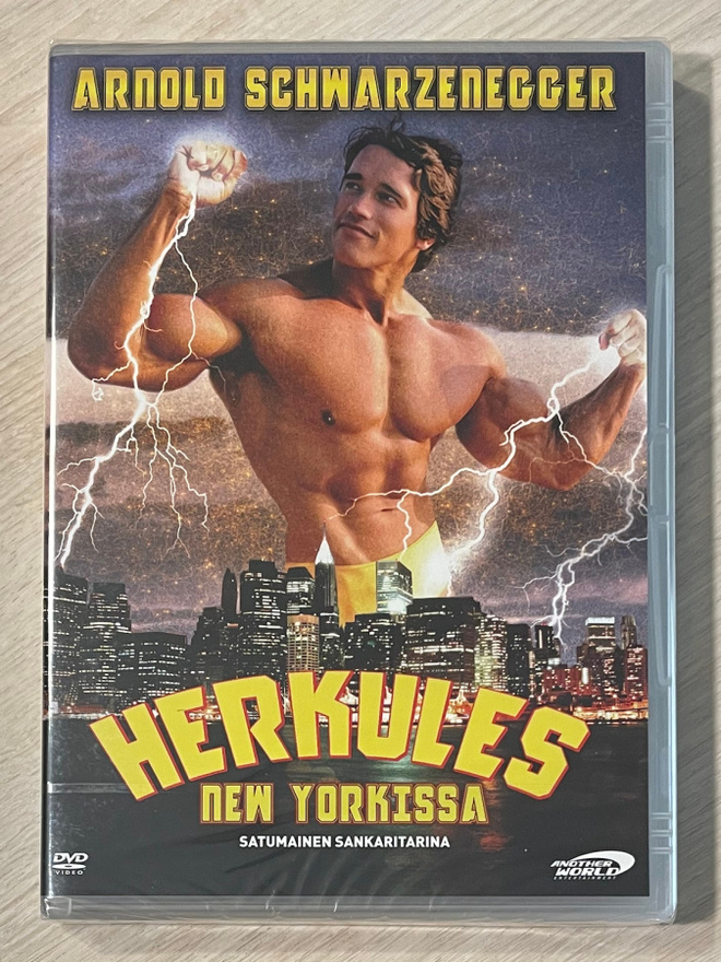 Herkules New Yorkissa (1970) Arnold Schwarzenegger (UUSI)