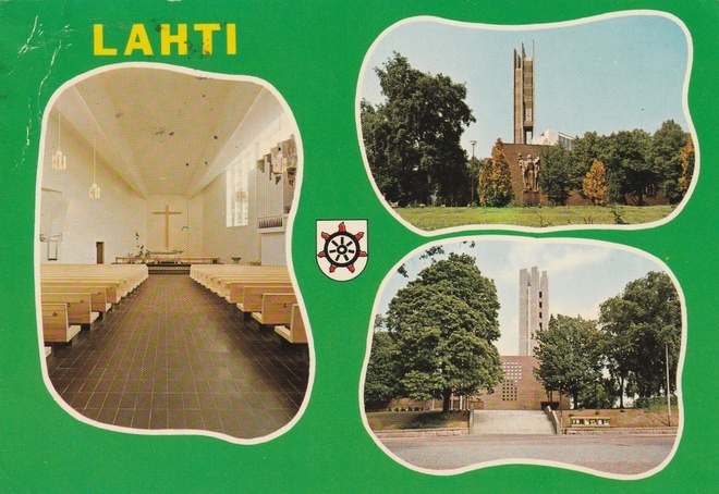 KIRKKOKORTTI - LAHTI - RISTIN KIRKKO - 4