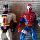BATMAN & SPIDERMAN vintage figuurit - pikkukuva 2
