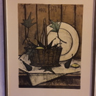Bernard Buffet ASETELMA Painokuva v.1957 - pikkukuva 1