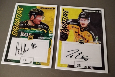 2022-23 Cardset Jarno Koskiranta LIMITED EDITION /40