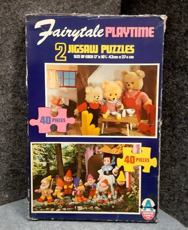 Vintage Nalle Ja Lumikki  Palapelit