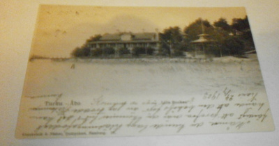 Turku, Pikku-Pukki, rantaravintola ja paviljonki, p. 1903