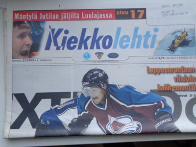 Kiekkolehti Nro 23/2003 (20.1)