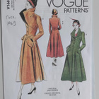 Vogue 1940 pitkän takin kaava - pikkukuva 1