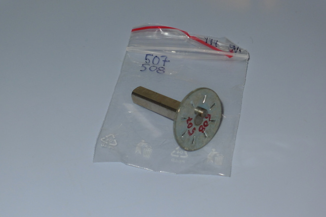 Abumatic 507/508 pääakseli