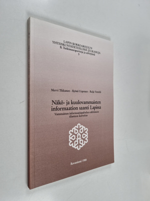 Mervi Tikkanen : Näkö- ja kuulovammaisten informaation sa...