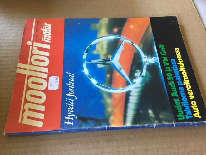 MOOTTORI LEHTI 11-12/1974 HYVÄ