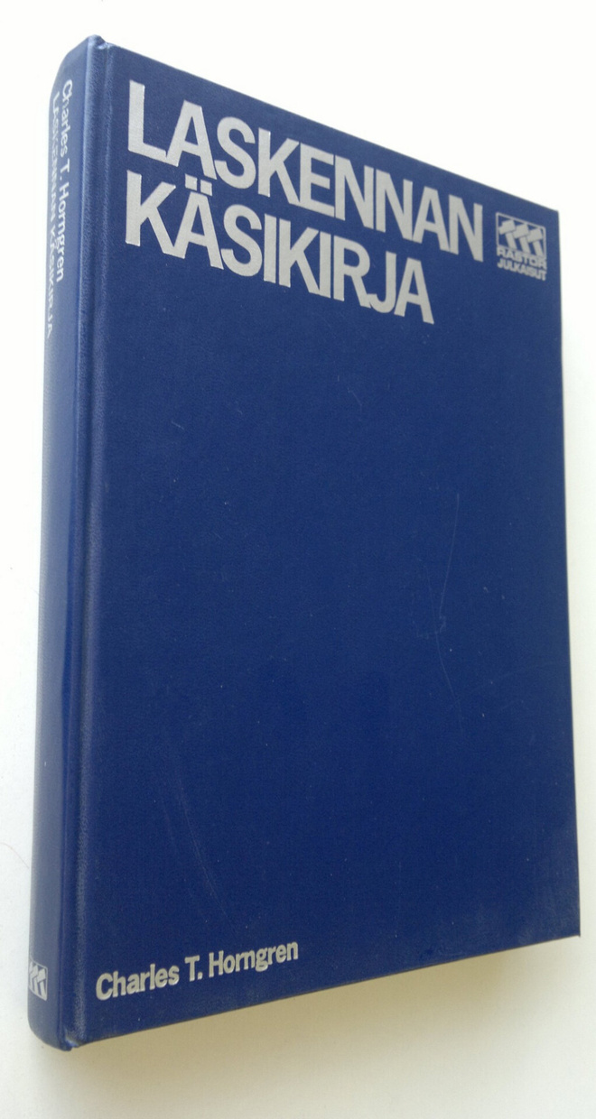 Charles T. Horngren : Laskennan käsikirja