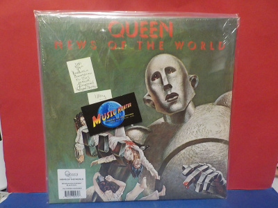 QUEEN - NEWS OF THE WORLD UUSI EU 2015 PRESS 180G LP