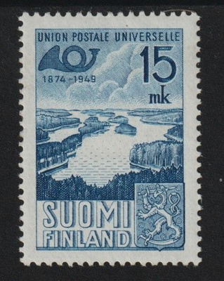 1949 UPU 75v merkki leimaamattomana