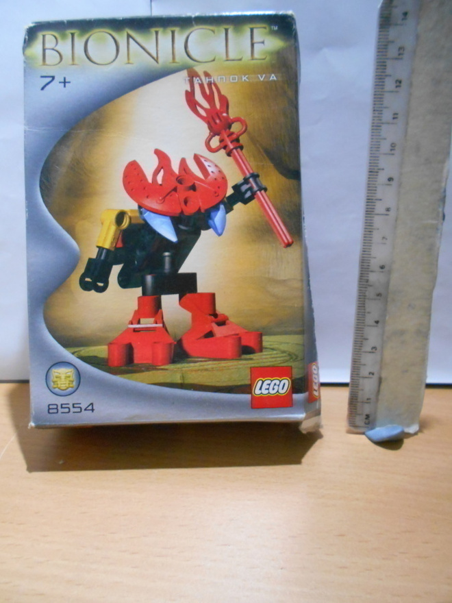 TYHJÄ Bionicle Tahnok Va 8554  laatikko
