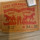 LEVIS FARKUT 512 koko 34/32 - pikkukuva 3