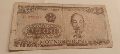 Vietnam 1000 dong 1989