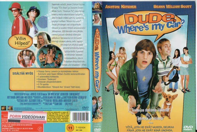 DUDE, WHERE´S MY CAR?	(1 925)	-FI-	DVD		ashton kutcher