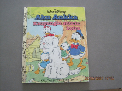 KULTAISET KIRJAT, DISNEY AKU ANKKA KAUPUNGIN... no 19, 1990