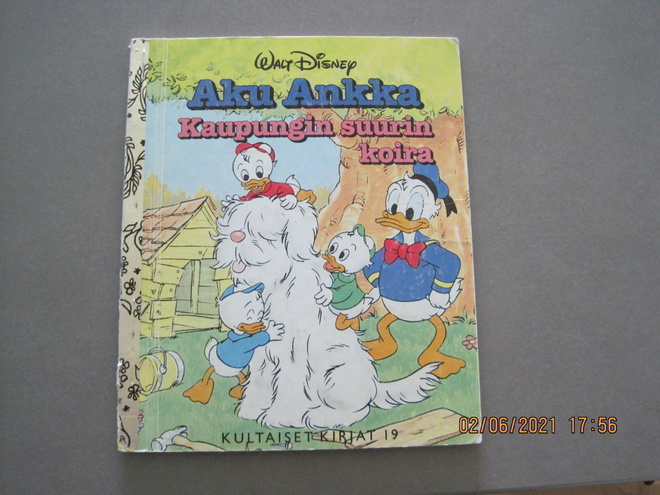 KULTAISET KIRJAT, DISNEY AKU ANKKA KAUPUNGIN... no 19, 1990