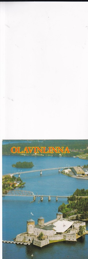 Savonlinna, Olavinlinna, ilmakuvakortti   b687