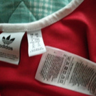 Adidas punainen treeni/saliasu uimapuku (3 raitaa) M - pikkukuva 4