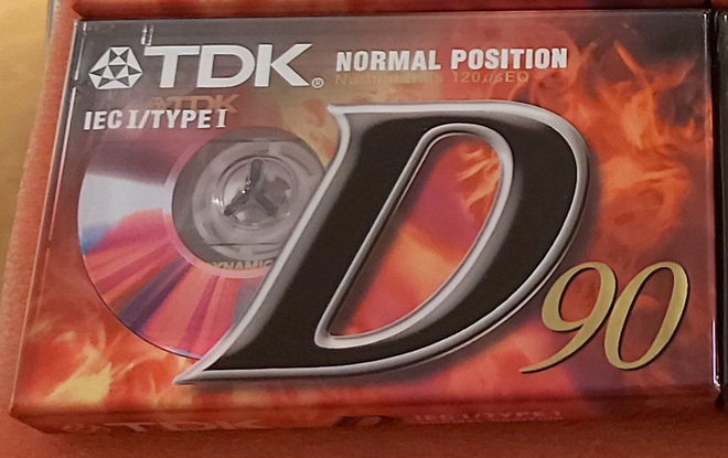 TDK D-90 Uusia 3kpl. Viimeisin versio mitä tehtiin.