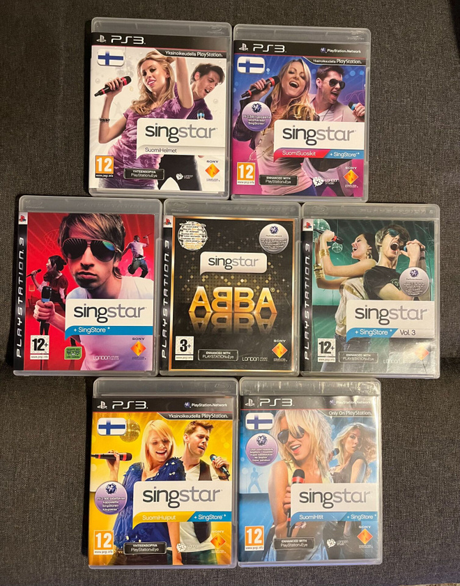 SingStar PS3-Pelejä 15e/Kappale