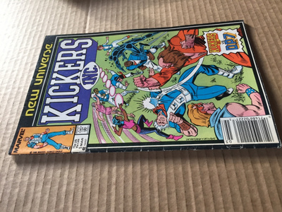 MARVEL KICKERS 5/1987 HYVÄ