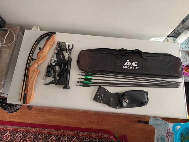 68'' 70'' Takedown Recurve jousi 14-40 lbs raajat Puinen