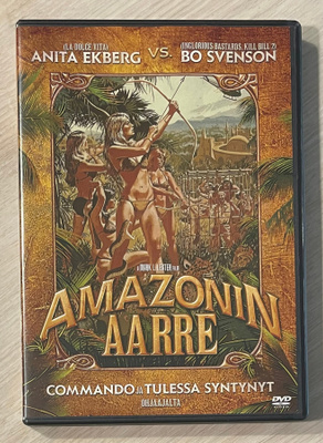 Mark L. Lester: AMAZONIN AARRE (1979) Anita Ekberg (UUSI)