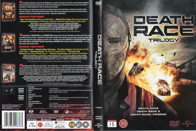 death race trilogy	(17 203)	k	-FI-	DVD	nordic,	(3)			3 movie