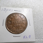 10 penniä 1909 tasaisesti hieman patinoitunut kl 9. - pikkukuva 5