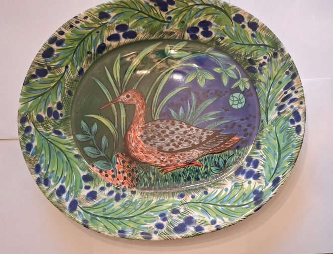 Arabia Pro Arte Hubertus -tarjoiluvati, Dorrit von Fieandt