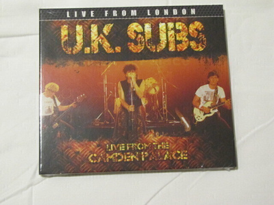 UK Subs live from camden palace 1985 cd muoveissa