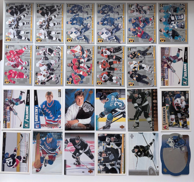 NHL-korttierä 65 kpl – Selänne, Kurri, Gretzky & suomalaiset