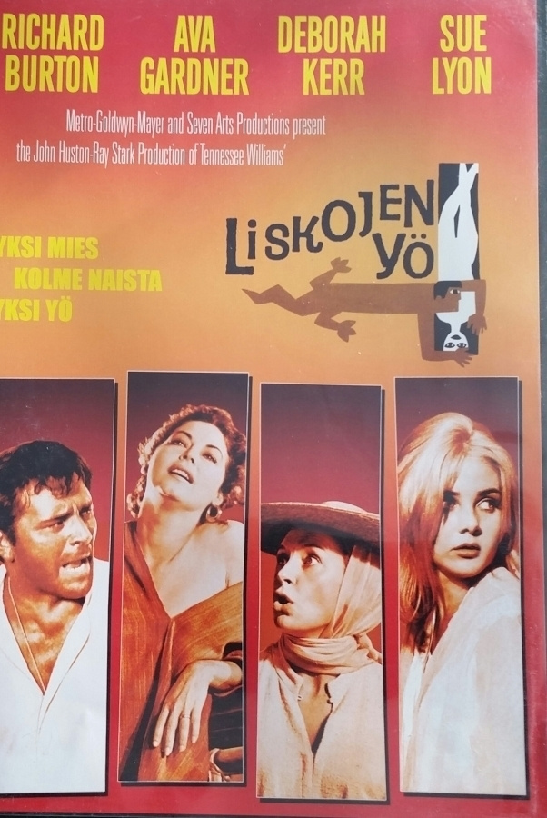 Liskojen yö (1964) -DVD