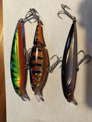 Rapala vaaput x3