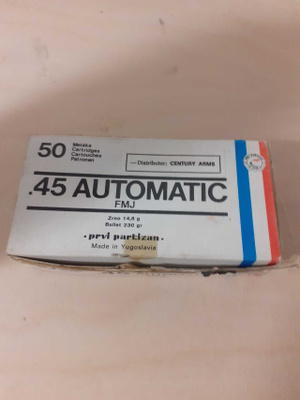 Pri Partizan 45Acp lataushar patruuna