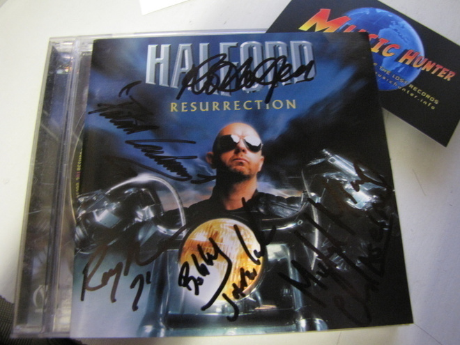HALFORD - RESURRECTION CD KOKO BÄNDIN NIMMAREILLA !