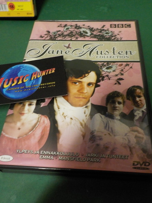JANE AUSTEN COLLECTION SUOMI PAINOS 8DVD BOKSI + (W)