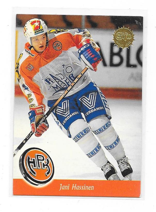 1994-95 SISU #42 Jani Hassinen  HPK