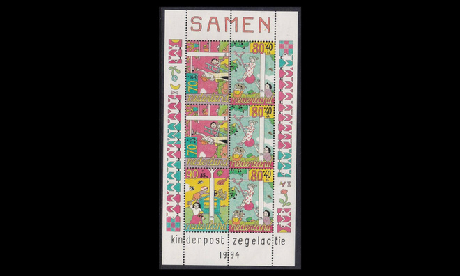 Alankomaat 1525BL42 ** Voor het Kind (1994)