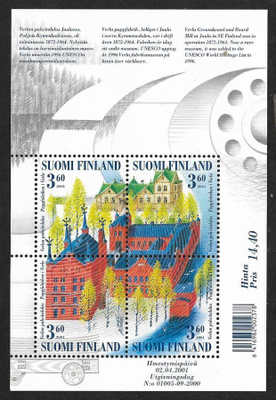 Verla blokki 2001 (LAPE 1557-1560 ; BL 27) **